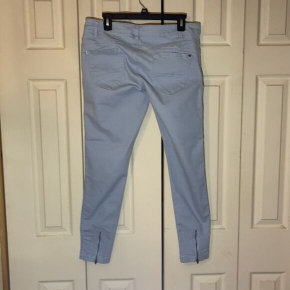 Lole Light Wash Yoga Skinny Ankle Jeans 12 - Picture 8 of 16